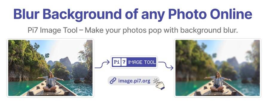 Blur background instantly with AI