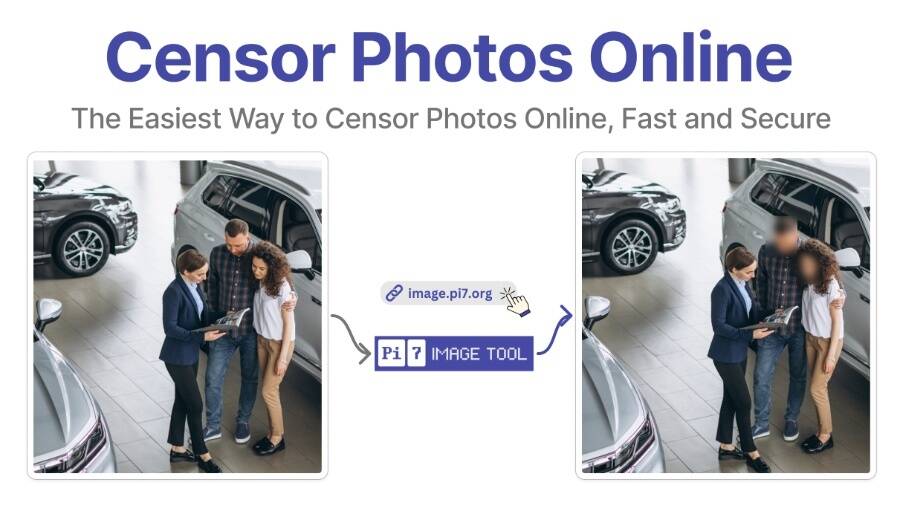 Censor your image with Pi7 Image Tool