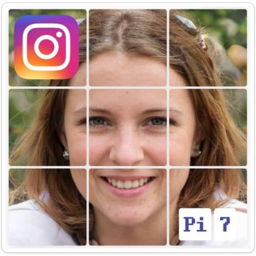 Divide fotos para Instagram fácilmente con Pi7 Image Tool.