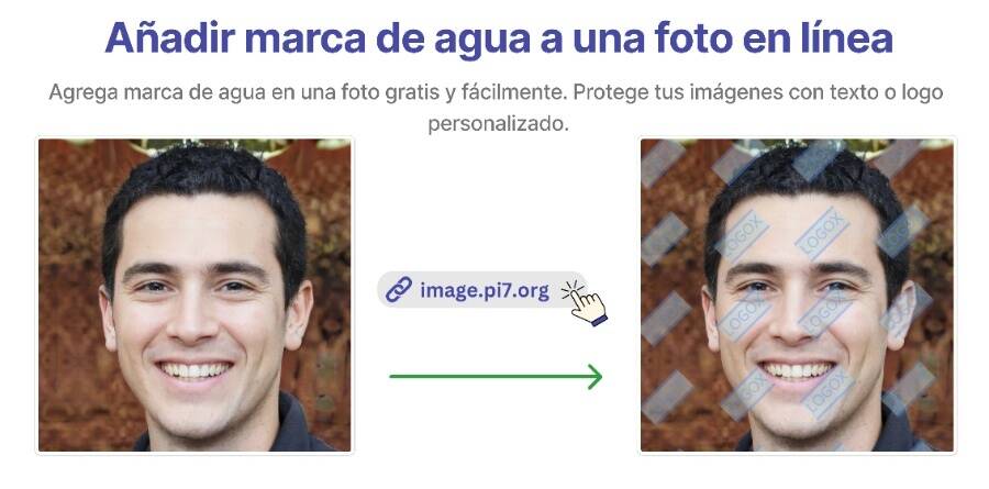 Agregue una marca de agua a una o varias imágenes fácilmente en segundos