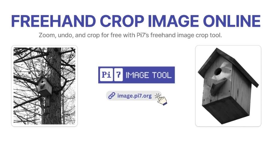 Crop any part of an image freely and with precision using our hand-free tool.