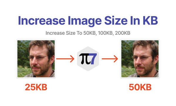 Increase Image Size In KB