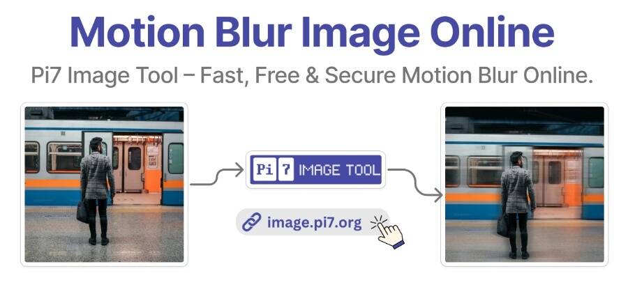 Motion Blur your images with the Pi7 Image Tool